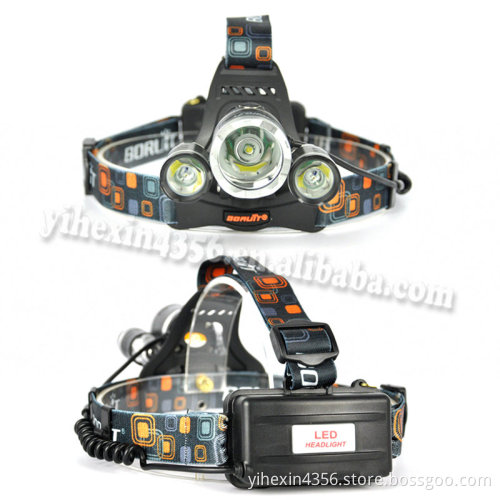 Boruit Manufacturer RJ 3000 Red Light CREE LED Headlamp For Hunting